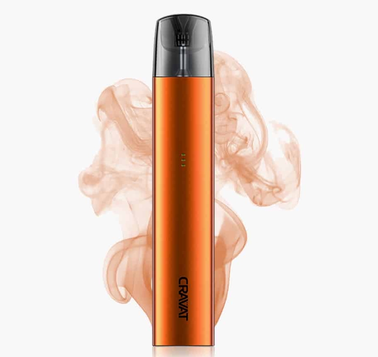 UWELL CRAVAT Pod System Vape - オレンジ：2025年日本電子タバコ市場の新たなスター