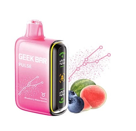 Geek Bar Pulse 15000 Puffs Vape - ブルーベリースイカ：2025年日本電子タバコ市場の魅力的な選択肢