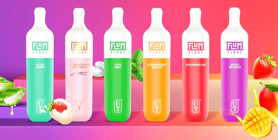 FLUM FLOAT 3000 Puffs Vape - ストロベリーアイスクリーム：日本のベイピングシーンを彩る甘い冒険