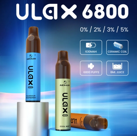 RandM Movkin Ulax 6800 Vape - 豊かな氷：日本のVAPE市場をリードする新時代の選択
