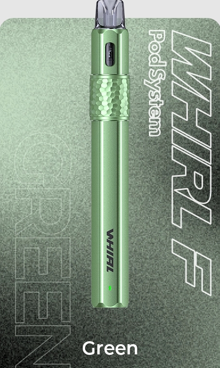 Uwell Whirl F Pod Kit Vape - 緑：2025年の日本電子タバコ市場で輝く一台