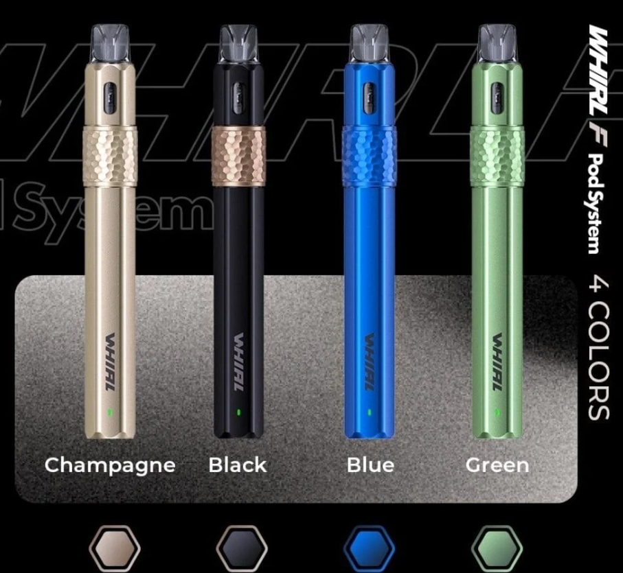 Uwell Whirl F Pod Kit Vape - 緑：2025年の日本電子タバコ市場で輝く一台