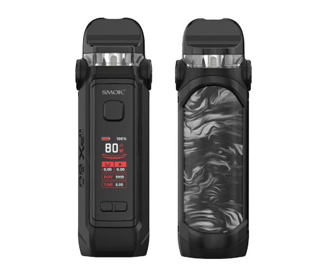 SMOK IPX80 Pod Vape - 流体ブラックグレー：2025年日本VAPE市場の新たなスター