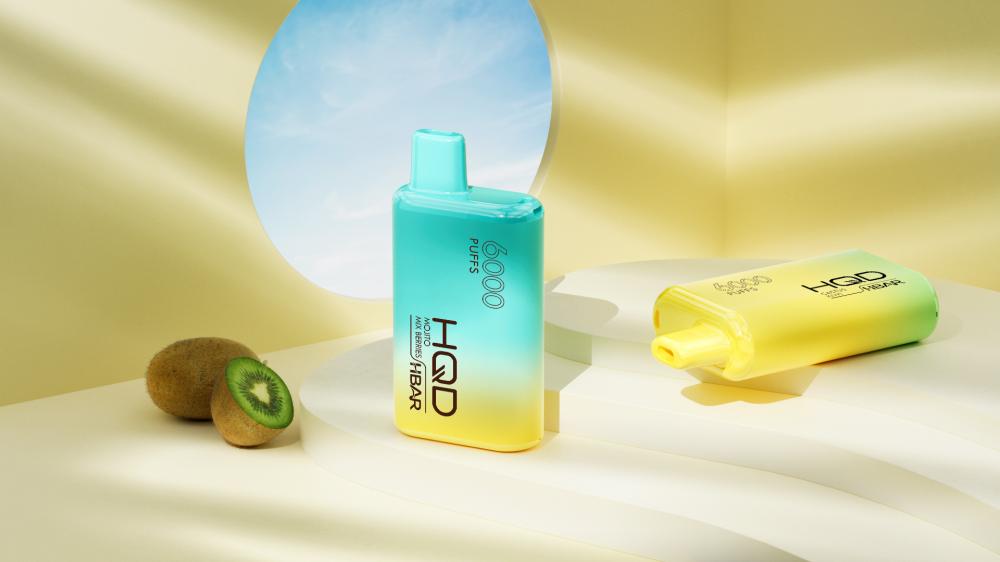 HQD HBAR 6000パフ Vape - サボテンキウイ：2025年の日本電子タバコ市場で輝く新星