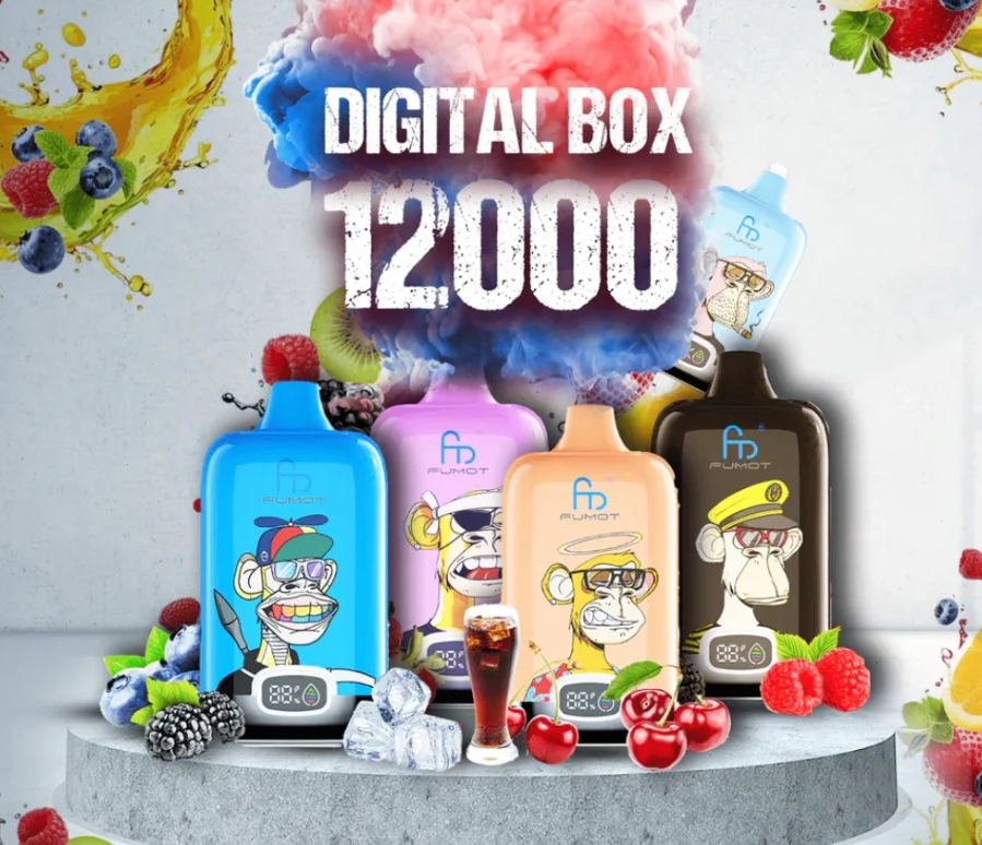 Fumot Original RandM Digital Box 12000 Puffs Vape - ピンクレモネード：2025年の日本Vape市場で輝くフレーバーの旅
