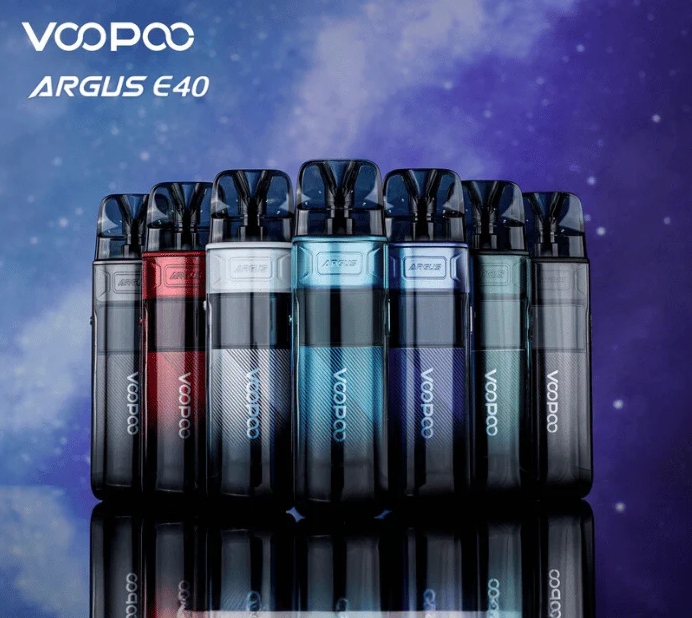 VOOPOO ARGUS E40 Pod Kit Vape - スターライトパープル：2025年の日本VAPE市場を彩る魅力的なデバイス