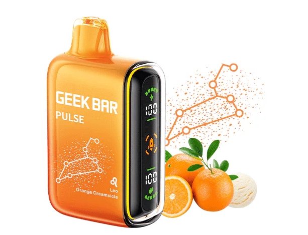 Geek Bar Pulse 7500パフの使い捨てベイプ – オレンジクリームがもたらす新しい満足感